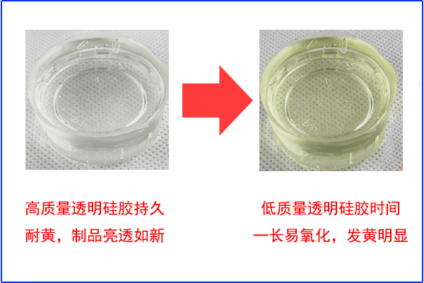 高透硅膠制品發(fā)黃，你可接受？